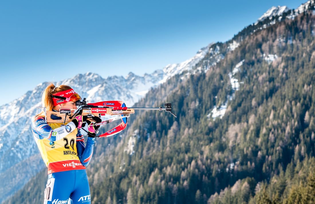 Gabča na střelnici / Anterselva